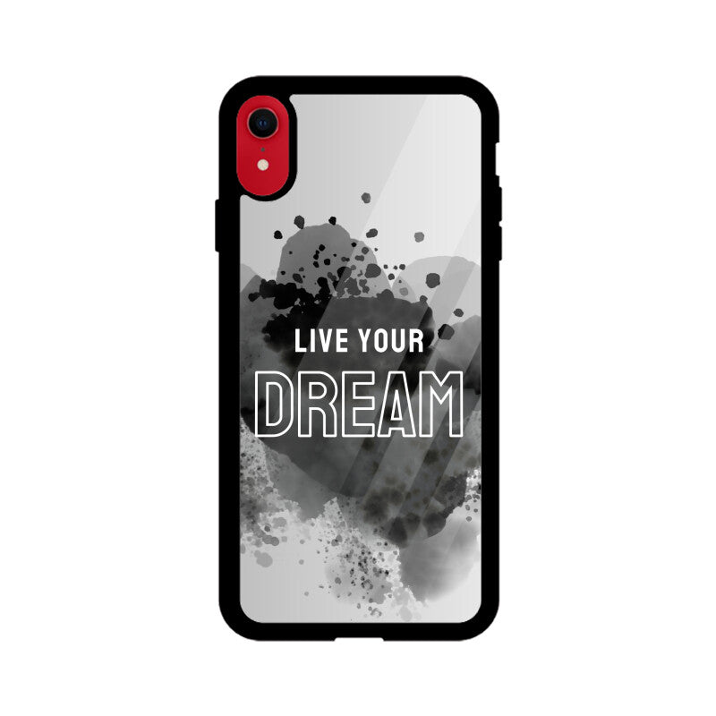 Live Your Dream_Glass Phone Case